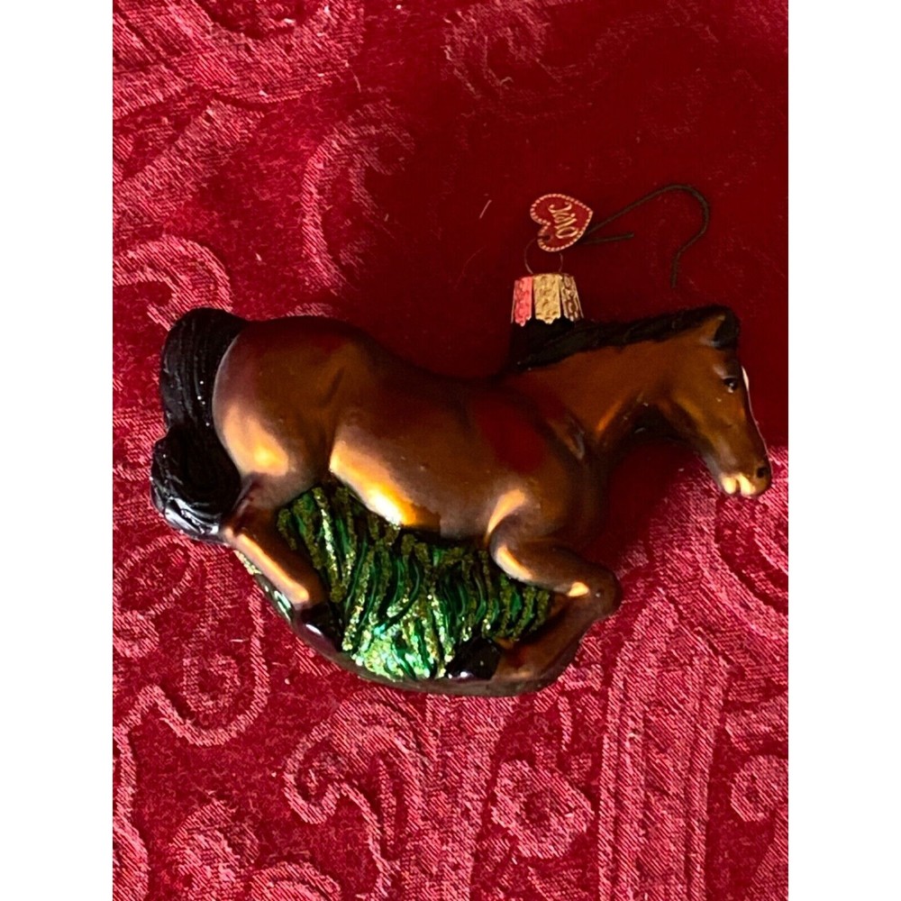 Christmas ornaments Old World Collection horse